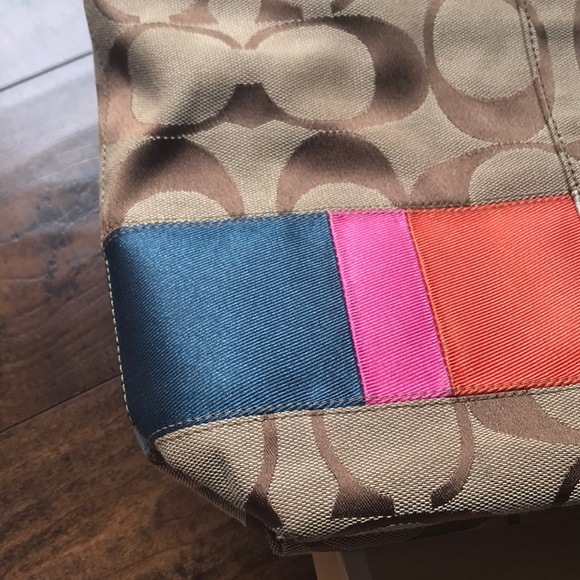 Coach Multicolor tote - Picture 7 of 8